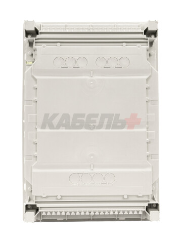 Щит скрытой установки Multimedia  (506х348х89), IP 30// Hager - Volta (Белая дверь с перфорацией)