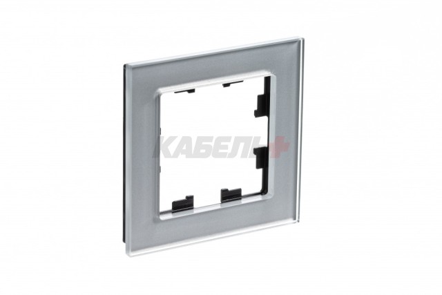 ATLASDESIGN NATURE 1-постовая РАМКА, СТЕКЛО АЛЮМИНИЙ