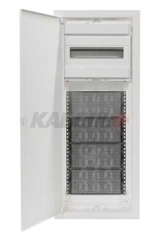 U60, Щит встраиваемый комбинированный 5/1 с металл. дверцей, IP30