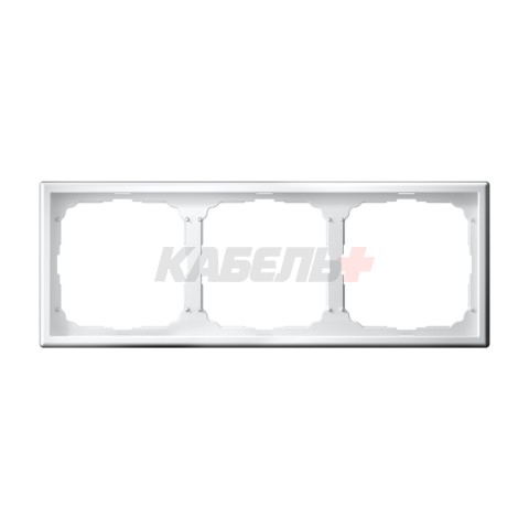 ARTGALLERY 3-постовая РАМКА, универсальная, БЕЛЫЙ