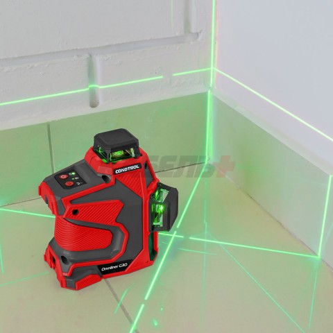 Нивелир лазерный Omniliner G3D (Зеленый / 40/80 м / 3 луча /+- 0.2 мм/м / Чехол), CONDTROL