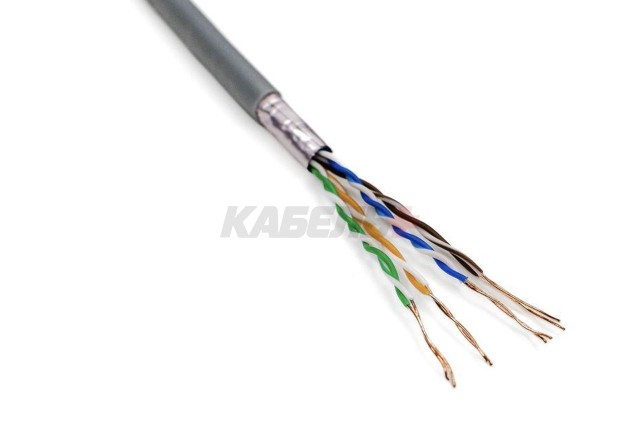 Кабель F/UTP Cat 5e PVC 4х2х0,52