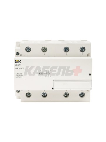 ARMAT Контактор модульный KMR 100А 24В AC/DC 4НО IEK