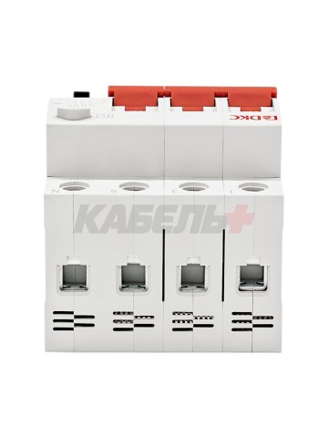 Дифавтомат YON max типа MDR, 3P+N, 30mA, 16A, хар-ка C, 6kA, тип A DKC