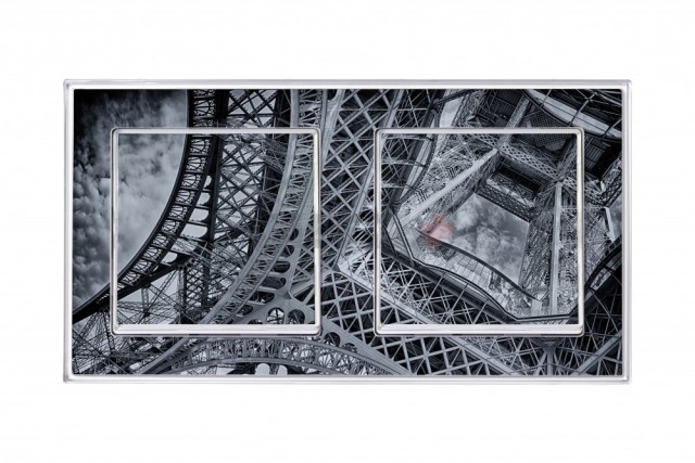 ATLASDESIGN ART 1-клавишный ВЫКЛЮЧАТЕЛЬ, сх.1, 10АХ, механизм, БЕЛЫЙ