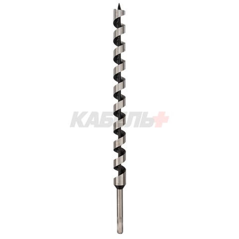 Сверло винтовое по дереву 25х460 мм (шестигранный хвостовик) Kranz