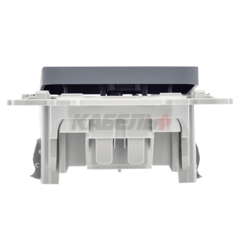 FLITE Выключатель 1-клавишный 10А ВС11-1-0-ФлМ маренго IEK