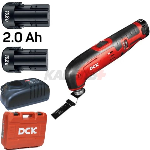 Инструмент многофункциональный аккум. DCK KDMD12, 10.8в, 2*2а/ч. 6 скоростей.