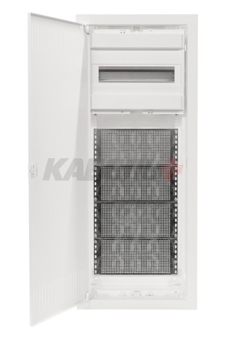 U60, Щит встраиваемый комбинированный 5/1 с металл. дверцей, IP30