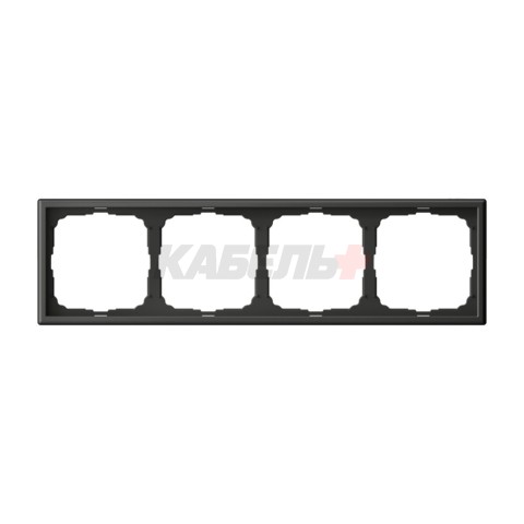 ARTGALLERY 4-постовая РАМКА, универсальная, БАЗАЛЬТ