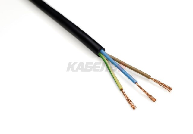 Кабель КГВВнг (A) - LS 3х1,5 черн