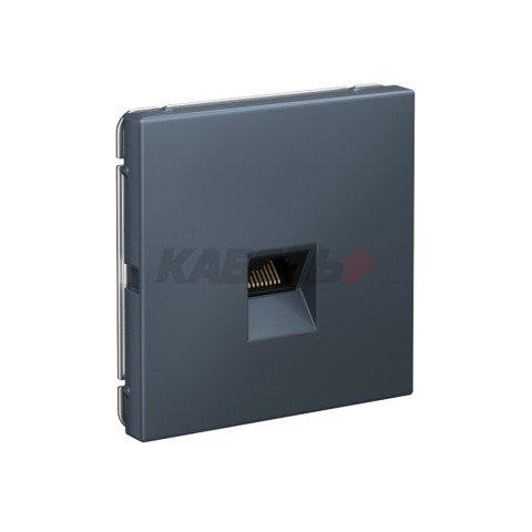 ARTGALLERY РОЗЕТКА компьютерная RJ45, кат. 6A, механизм, ГРИФЕЛЬ