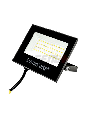 Светодиодный прожектор LUMIN'ARTE LFL-50W/06 50Вт 5700К IP65 4000лм серый корпус 140х103х28 1/40