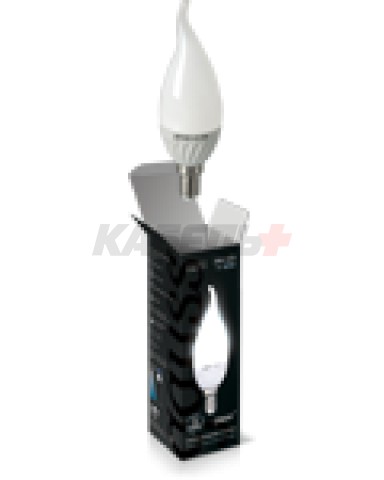 Лампа Gauss LED Ceramic Candle Tailed 3W E14 4100K 1/10/100