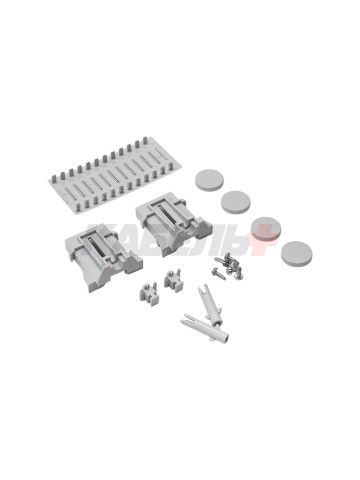 TEKFOR Корпус пластиковый КМПн-18 IP65 черная прозрачная дверь IEK