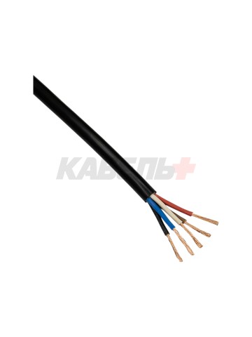 Кабель КГВВнг (A) - LS 5х2,5 чер (на бар)