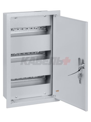 Корпус металлический ЩРВ-36, 475х280х120 мм, IP31, RAL7035 светло-серый LITE