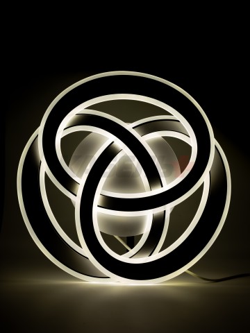 Светильник H26080/490 204Вт белый/черный