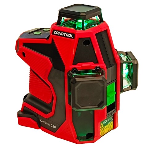 Нивелир лазерный Omniliner G3D (Зеленый / 40/80 м / 3 луча /+- 0.2 мм/м / Чехол), CONDTROL