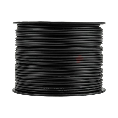 Провод ПГВА 1х1,50мм², черный, бухта 100м REXANT