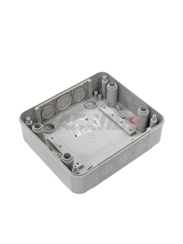 TEKFOR Корпус пластиковый КМПн-8 IP65 серая непрозрачная дверь IEK