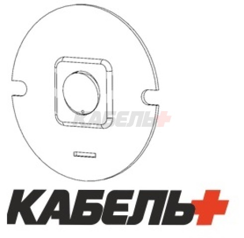 Заглушка для подрозетника с выключателем