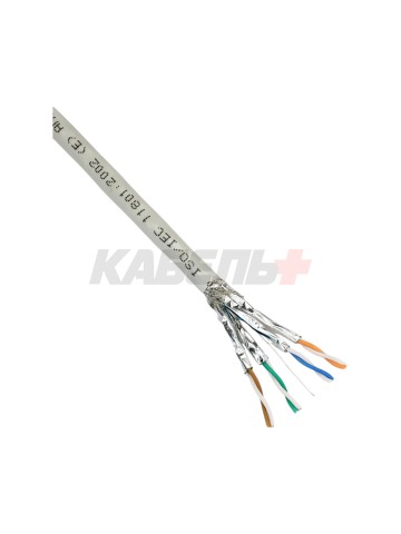 ITK Витая пара S/FTP кат.6A 4х2х23AWG solid PVC серый (305м)