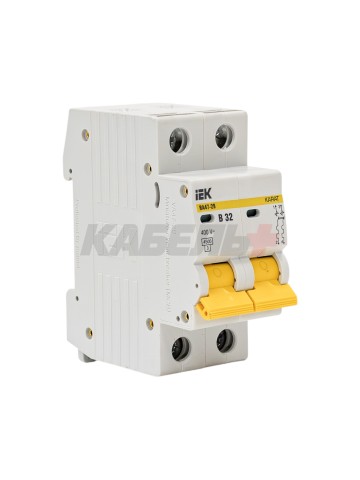 KARAT Автоматический выключатель ВА47-29 2P B 32А 4,5кА IEK
