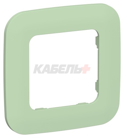 FLITE Рамка 1-местная РУ-1-А-ФлФ фисташковый IEK