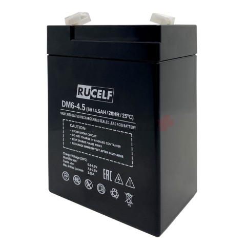Аккумуляторная батарея RUCELF DM6-4.5