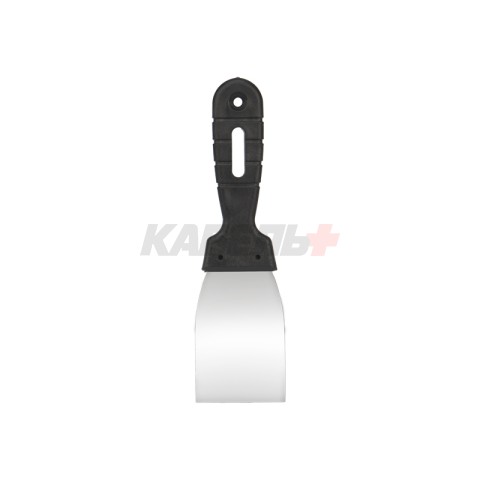 Шпатель 40 мм нержавеющая сталь, пластмассовая ручка REXANT