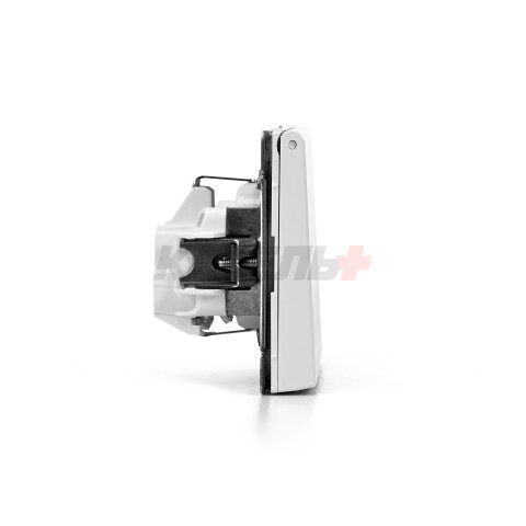 ARTGALLERY РОЗЕТКА с заземл. со шторк. с крышк., 16А, IP20, механизм, быстрозажим. клем., БЕЛЫЙ