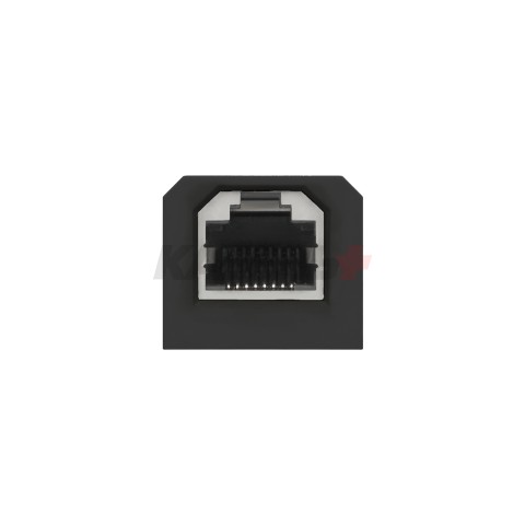 Розетка сменная модульная RJ-45 Кат. 5e UTP, для блока OR-GM-9015/B, черный