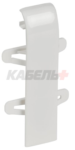 DLP Накладка на стык профиля для кабель-каналов 80х35 80х50 150х50 белая