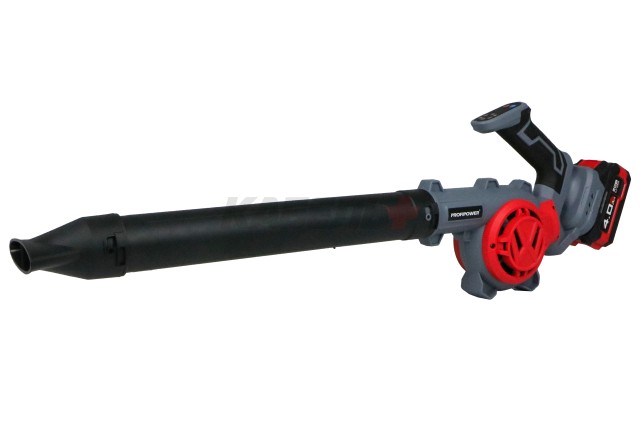 Аккумуляторная бесщеточная воздуходувка E0219M1 PROFIPOWER DWDUB-20B (20В, Li-ion-1шт, 4.0Ач, 6 скоростей, З/У, в коробке)