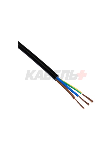 Провод ПВС 2х0,75+1x0,75 (ч)