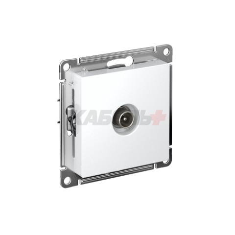 ATLASDESIGN TV АНТЕННА коннектор, механизм, БЕЛЫЙ