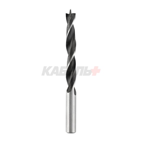 Сверло по дереву 10х130 мм, цилиндрический хвостовик Kranz