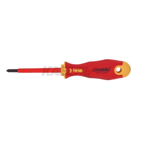 Отвертка диэлектрическая Ergonic  крестовая PZ 1X80 41510290
