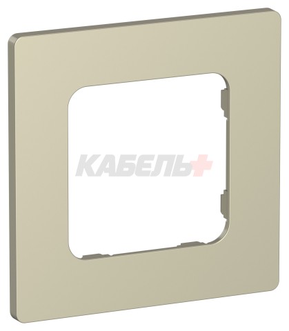 FLITE Рамка 1-местная РУ-1-К-ФлШ шампань IEK