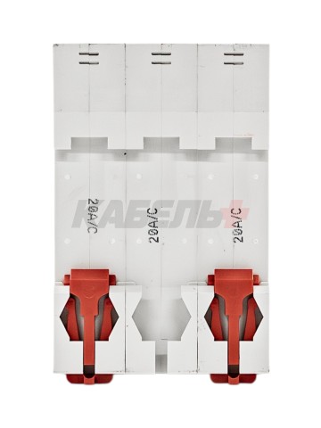 Автоматический выключатель YON max типа MD63S, 4,5кА, 3 полюса, хар-ка C, 20А DKC