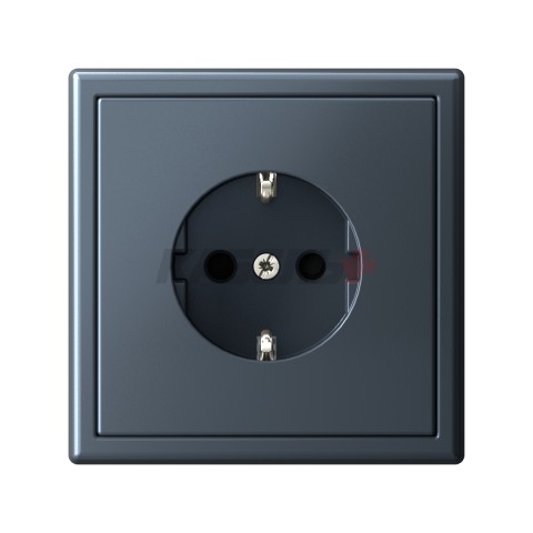 ARTGALLERY РОЗЕТКА с заземлением со шторками, 16А, механизм, быстрозажим. клем., ГРИФЕЛЬ