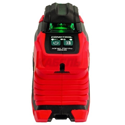 Нивелир лазерный Xliner Pento 360G (Зеленый / 40/80 м / 3 луча /+- 0.2 мм/м / Сумка), CONDTROL
