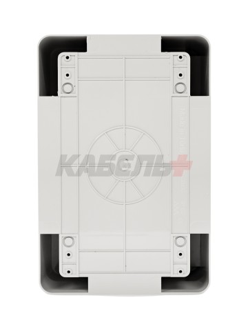 ПАНЕЛЬ ABS С ПЛАСТИКОВОЙ НЕПРОЗРАЧНОЙ КРЫШКОЙ 20X30X13