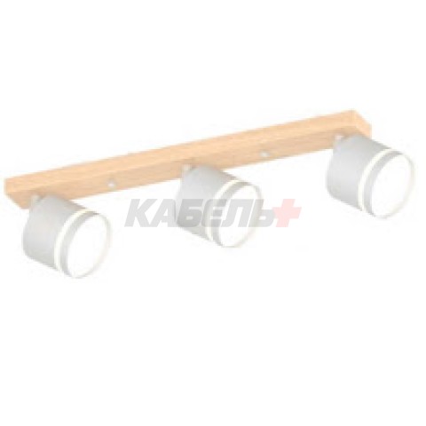 Светильник X4504/3 белый/дерево