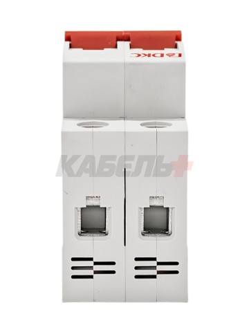 Автоматический выключатель YON max типа MD63S, 4,5кА, 2 полюса, хар-ка C, 63А DKC