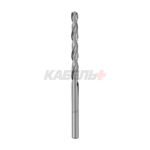 Сверло по металлу 10х133х87мм «Стандарт+» (P6M5 M-2) DIN 338, 1 шт. в блистере KRANZ