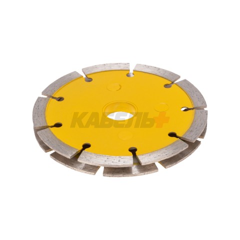 Диск алмазный двойной, сегментный, 125х22,2мм, сухая резка KRANZ