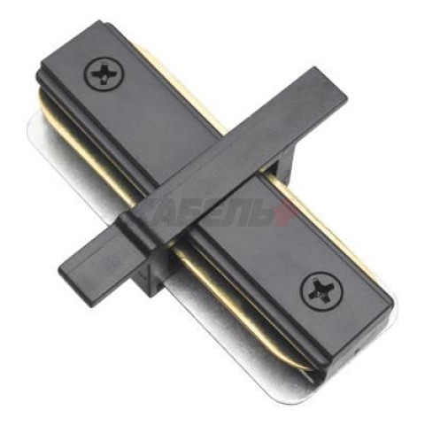 Соединитель G-1-TT-I-IP20-B 1-фазный для встраиваемого шинопровода прямой внутренний черный