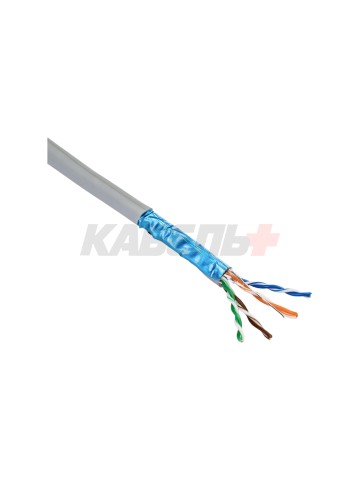 ITK Витая пара F/UTP кат.5E 4х2х0,52 solid PVC серый (305м) РФ/Т